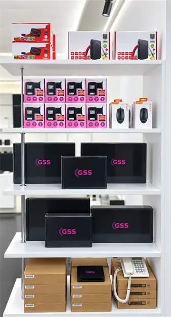GSS and Teracue products on display in the Technology Group showroom